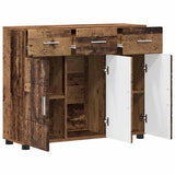 Sideboard FLORIN Old Wood 88.5 x 30.5 x 73 cm Engineered Wood 880319