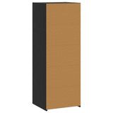 Highboard Black Oak 45 x 41 x 124 cm Engineered Wood 8015669