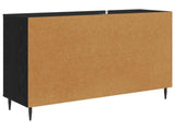 Sideboard ZAANDAM Black Oak 102 x 33 x 76 cm Engineered Wood 8006980