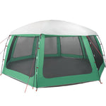 ZNTS Pool Tent with Removable Fly & Mesh Walls Sea Green 690x690 cm 4100641