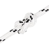 Braided Boat Rope White 14 mmx250 m Polyester 152782
