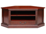 CornerTVCabinet Brown 80 x 40.5 x 45 cm Solid Mahogany Wood 42009930