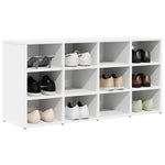 Shoe Cabinet with Shelf White 103 x 30 x 51 cm Engineered wood 808702