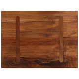 Table Top 90x50x2.5 cm Rectangular Solid Wood Reclaimed 371189