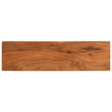 Table Top 120x40x2.5 cm Rectangular Solid Wood Acacia 370910