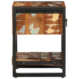 Bedside Cabinet Multicolour 35x34x45 cm Solid Wood Reclaimed 4013569