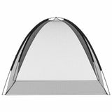 Mosquito Net Mongolia with Doors 220 Mesh Black 200x180x135 cm 4010044