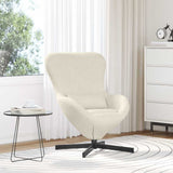 Egg Chair Cream 63 x 73 x 90 cm Velvet 42002765