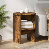 Side Cabinet 2 pcs Smoked Oak 40 x 50 cm Engineered Wood 899827