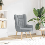 Armchair Light Grey 63 x 67 x 94 cm Fabric 42001824