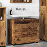 Bathroom Cabinet with Drawer Old Wood 76.5 x 35 x 64 cm 883302