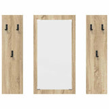 Wall-Mounted Coat Rack Wall-mounted Sonoma Oak 96 x 1.5 x 90 cm 874533