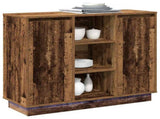LED Sideboard Old Wood 90 x 32 x 75 cm Engineered Wood 869688