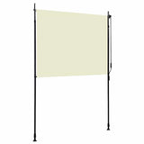 Outdoor Roller Blind 150x270 cm Cream 145941