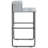Desk with Storage Grey Sonoma 80 x 50 x 91 cm 8008023