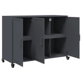 Sideboard Anthracite 100.5x39x72 cm Steel 846682