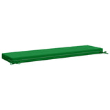 2-Piece Bench Cushions SOEST 2 pcs 100% Polyester Green 949875