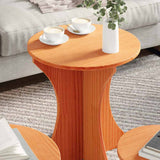 Coffee Table 3 pcs Wax Brown 873570