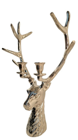 Stag 2 Piece Dinner Candle Holder 50cm S-CH6377