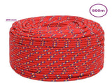 Multipurpose Utility Rope 10 mm 500 m Red PP 645 kg Max Load 3472913
