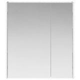 Bathroom Mirror Cabinet Grey Sonoma 63.5 x 15.5 x 70 cm 889244