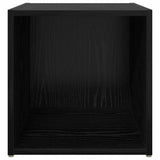 TV Cabinet Set 4 pcs Black 37 x 35 x 37.5 cm Engineered Wood 875092