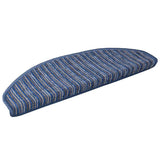 Self-adhesive Stair Mats 15 pcs Blue 65 x 21 x 4 cm 42011447