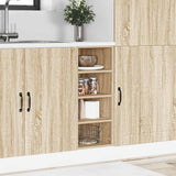 Bottom Cabinet Riga Sonoma Oak 30x44.5x81.5 cm Engineered Wood 854195