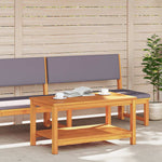 Coffee Table Brown 110 x 55 x 45 cm Solid acacia wood 4108104