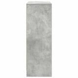 Sideboard with Drawers and Doors Concrete Grey 73x31x90 cm 861853