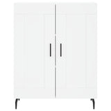 Highboard White 69.5x34x180 cm Engineered Wood 3199697