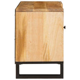 TV Cabinet with Storage Brown 80 x 33 x 46 cm Solid Mango Wood 4018059
