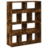 Bookcase Smoked Oak100x33x125.5 cm Engineered Wood 3309361