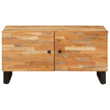 Coffee Table Brown 80 x 50 x 40 cm Solid Mango Wood 4018301
