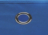 Storage Boxes 10 pcs Blue 32x32x32 cm Fabric 288339