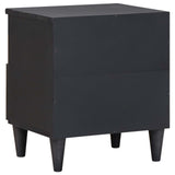 Bedside Table Brown 40 x 33 x 46 cm Solid Mango Wood 4018706