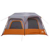 Instant Tent Grey and Orange 8-Person 42017486