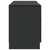 TV Cabinet Black 102 x 34.5 x 47 cm Engineered Wood 895846