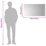 LED Bathroom Mirror 90x50 cm 151751