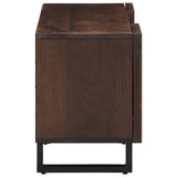 TV Cabinet Brown 105x34x46 cm Solid Wood Mango 377438
