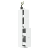 Apothecary Cabinet White 30x41x174.5 cm Engineered Wood 3309627