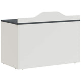 Box with Storage and Chalkboard Front ROROS Grey and White 42003029