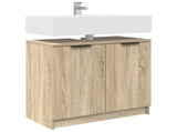 Bathroom Cabinet Sonoma Oak 64.5 x 33.5 x 59 cm Engineered Wood 880739