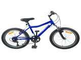 Kids Bike 20'' 6-Speed for 6-11 Years Old Dark Blue 42009570