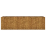 Garden Raised Bed 280x80x80 cm Corten Steel 824540