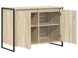 Side Cabinet Sonoma 79 x 36 x 75 cm Engineered Wood 886601
