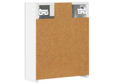 Bathroom Mirror Cabinet White 30 x 10.5 x 50 cm Engineered wood 889007