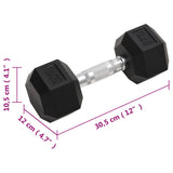 Dumbbells 2 pcs 16 kg Total Cast Iron 93603