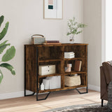 Sideboard Smoked Oak 91x35.5x74.5 cm Engineered Wood 848551