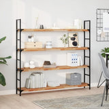 Floating Shelves 3 pcs 140x20x4 cm Oil Finished Solid Wood Acacia 3279597